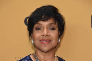 Phylicia Rashad poses for a picture at a premiere in 2015