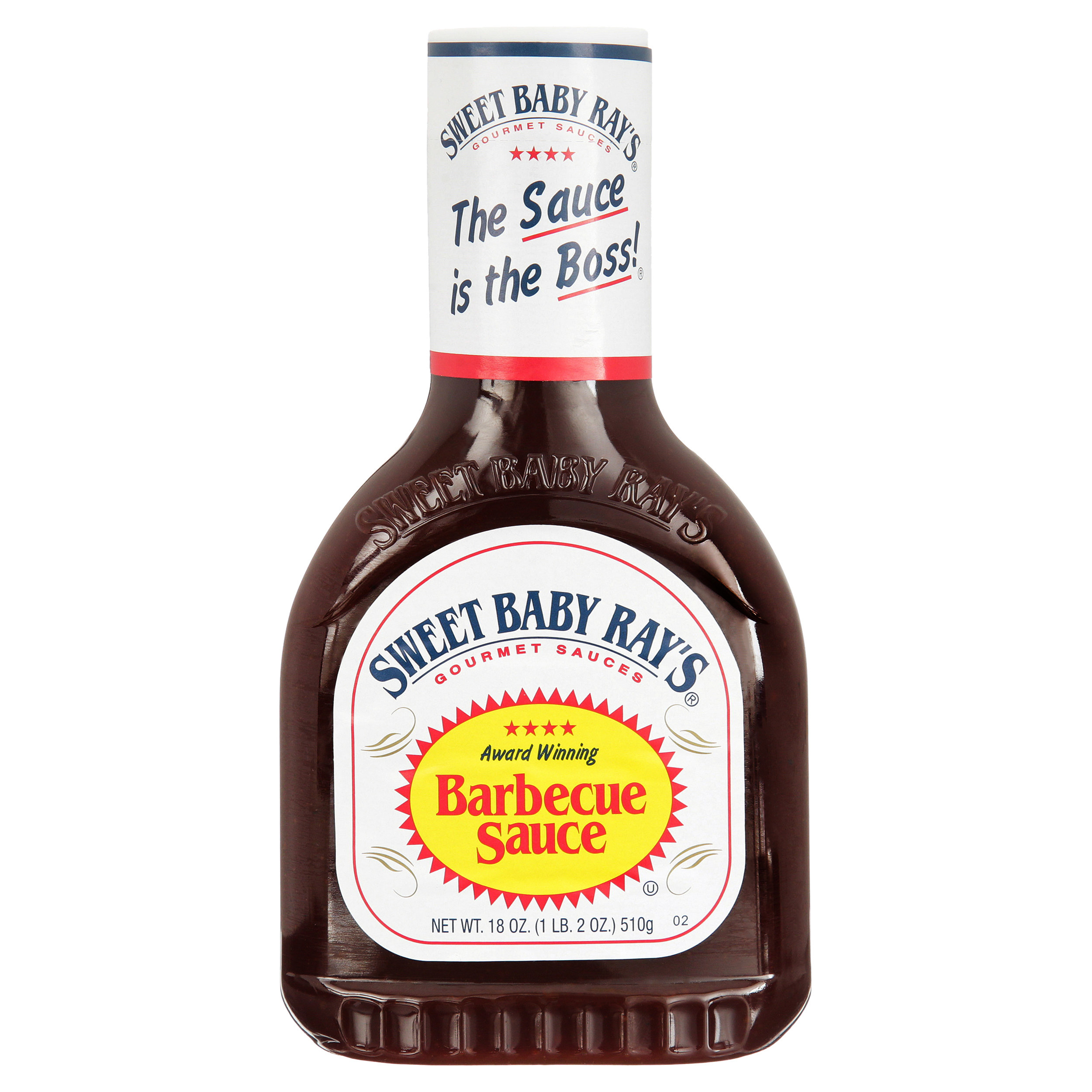 the bottle of barbecue sauce