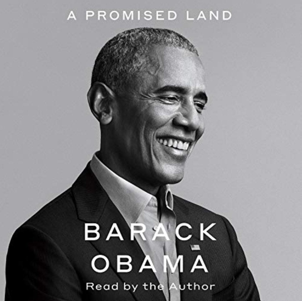 the cover of Barack Obama&#x27;s book A Promised Land