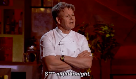 I&#x27;m disappointed in you, Gordon Ramsay