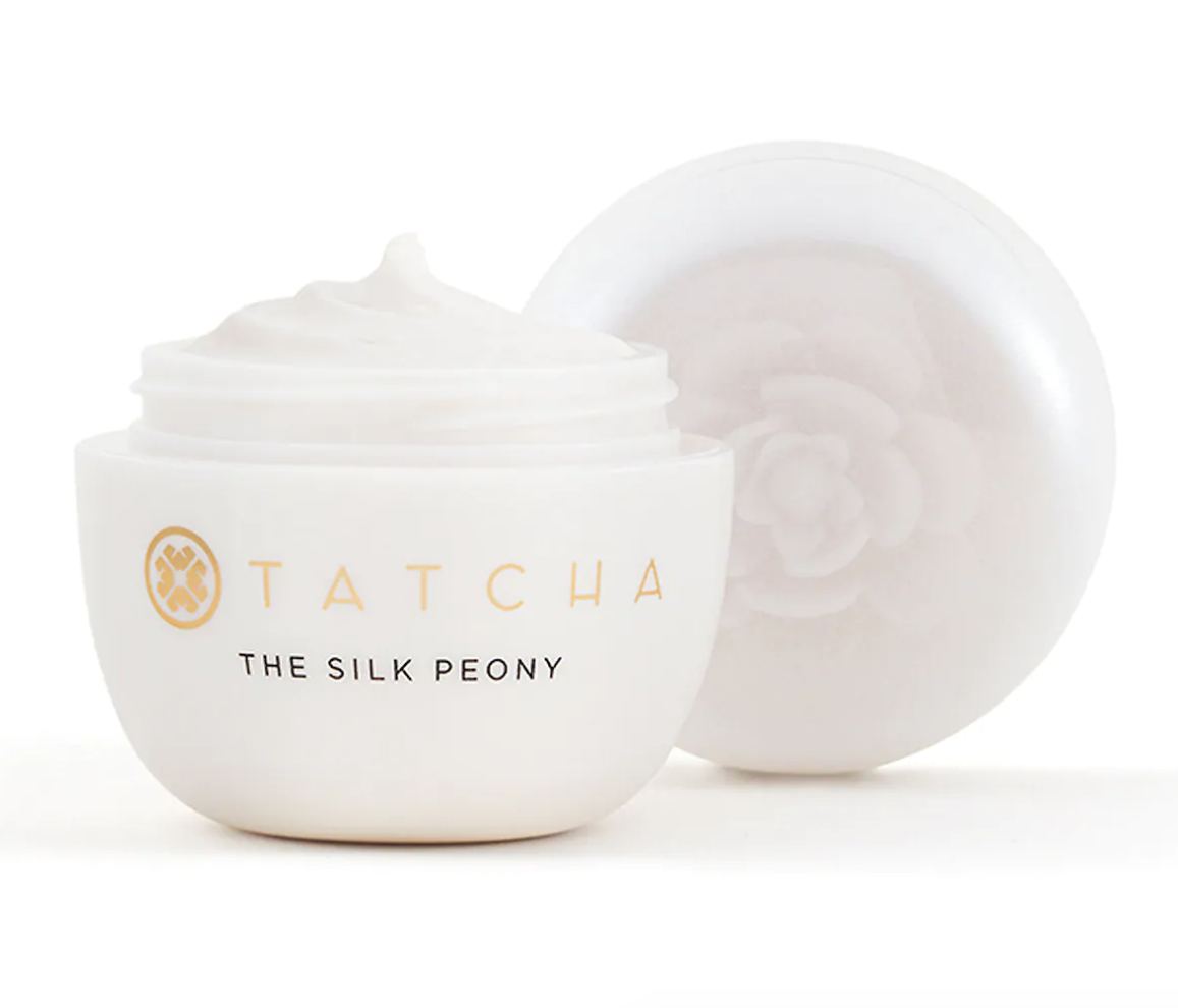 The silk peony cream container