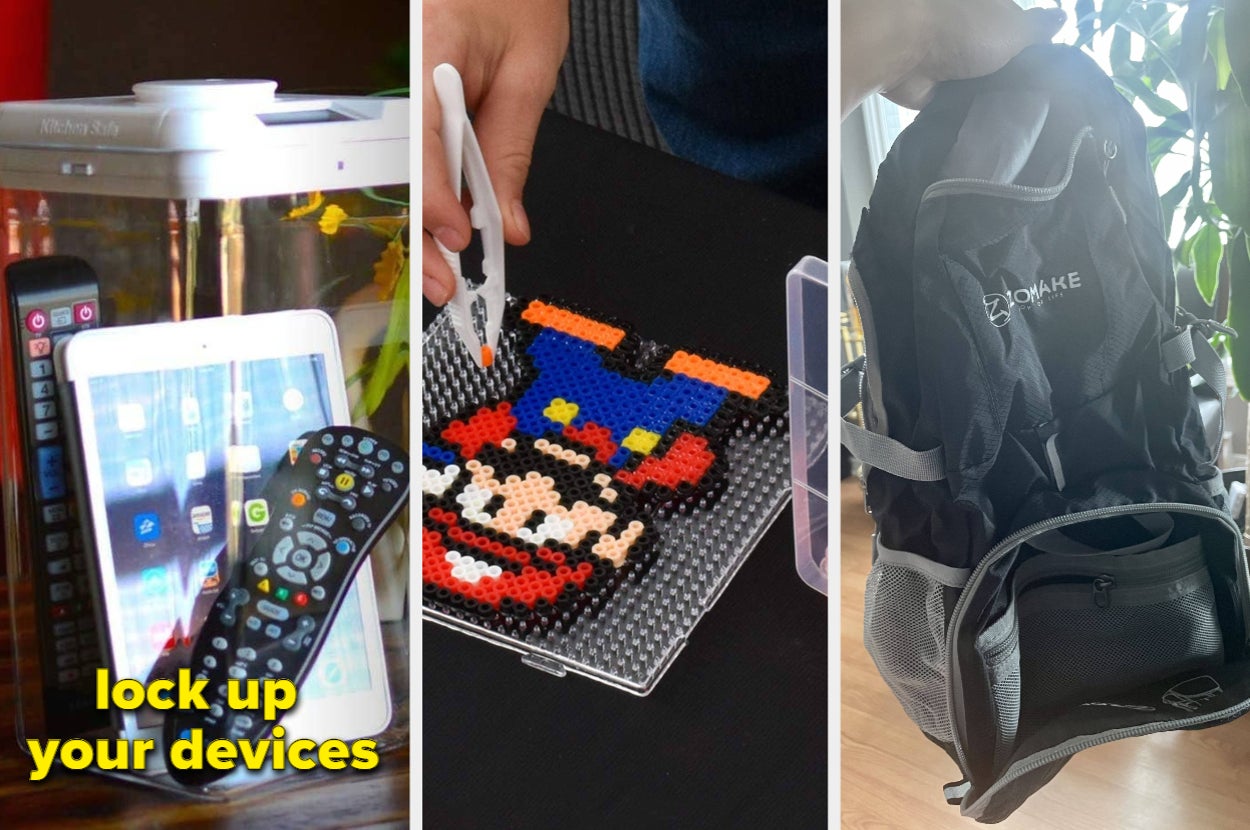 the lock machine, the melting bead set, and day pack