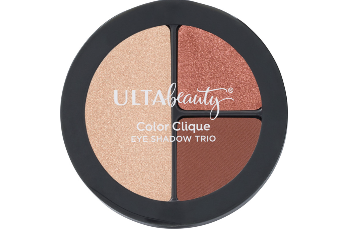 the ulta color clique eyeshadow trio in tuscan terracotta