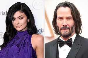 Kylie Jenner and Keanu Reeves