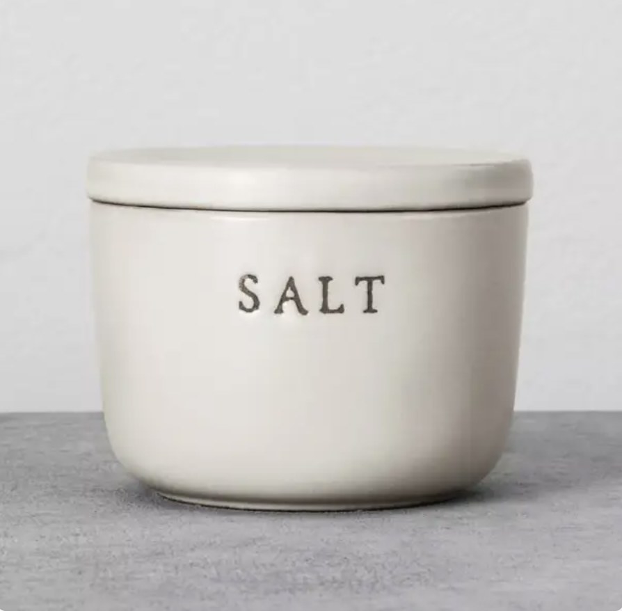 Salt canister