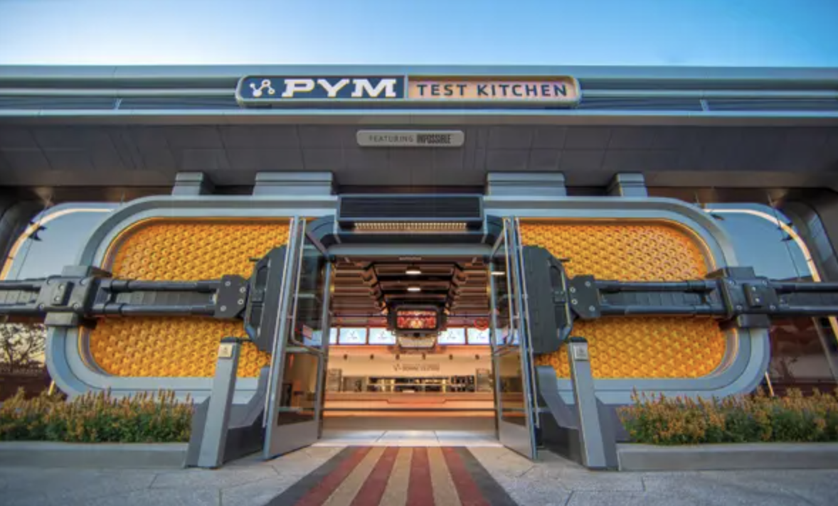 The outside of the Pym Test Kitchen