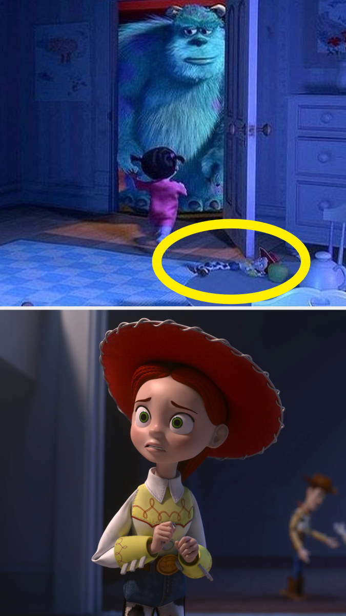 Toy story and monster inc theory