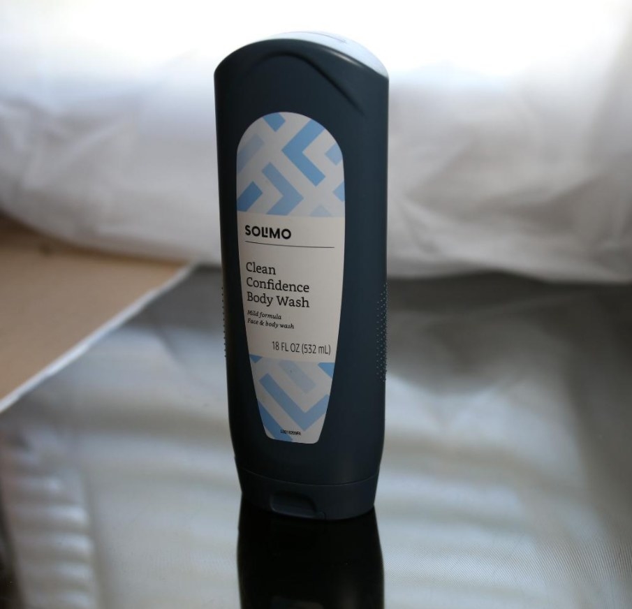 reviewer photo of the body wash 