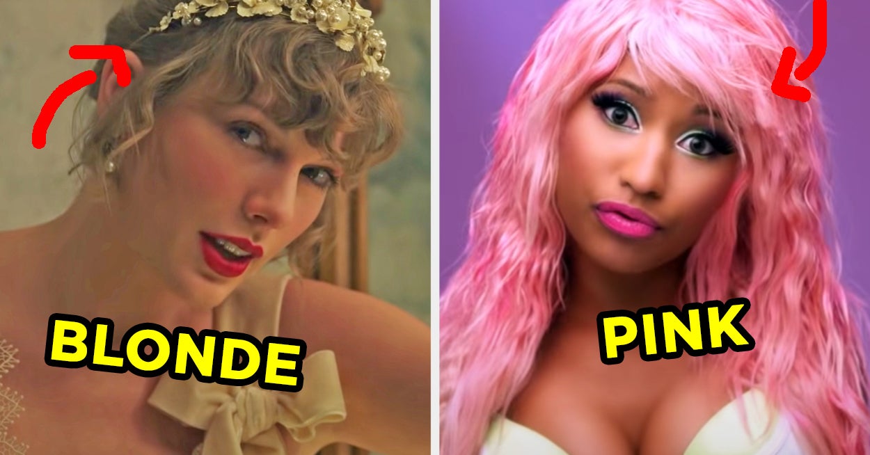 Make A Playlist Guess Hair Color Quiz