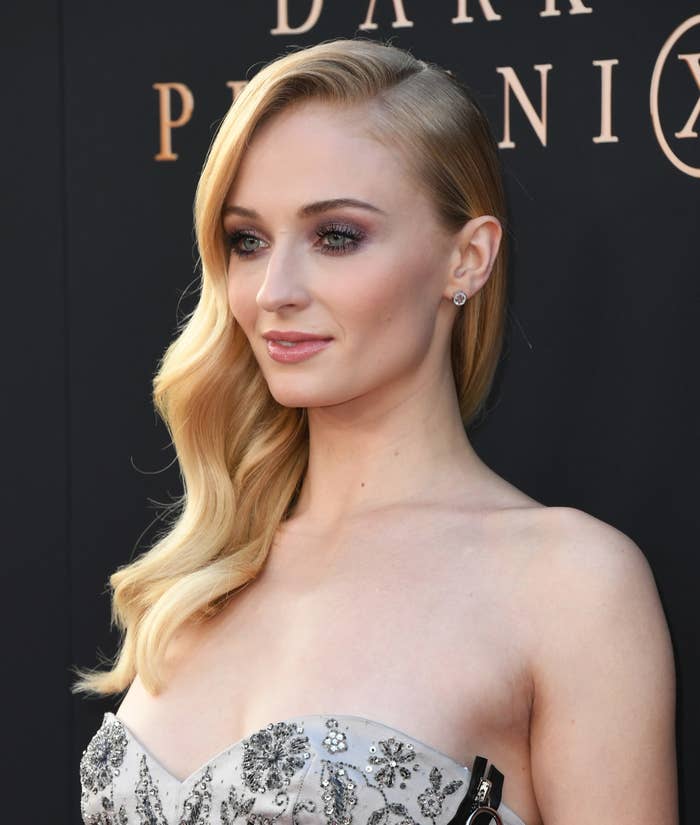 Sophie Turner at the premiere for Dark Phoenix