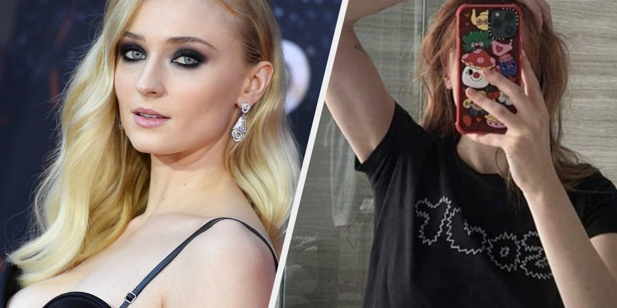 Sophie Turner Once Again Dyes Her Hair Red