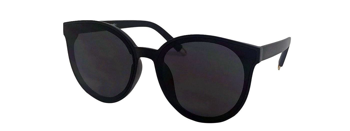 Black sunglasses with circular lenses