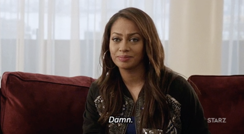 La La Anthony as LaKeisha Grant from Power saying, "Damn"