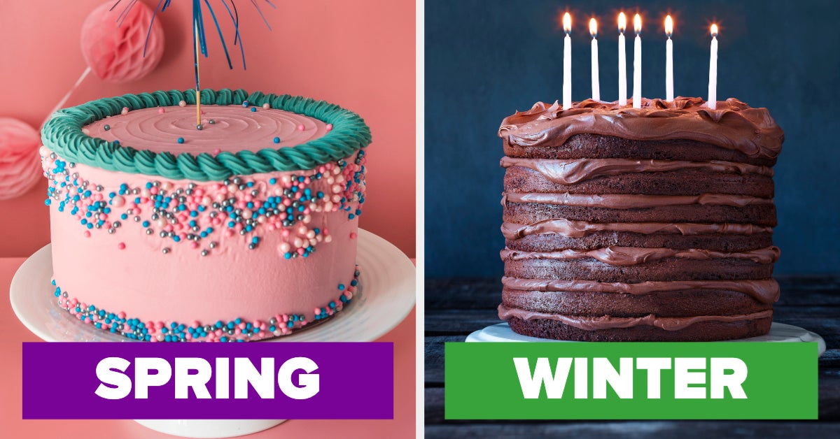 Bake A Cake To See Which Season You Are Quiz