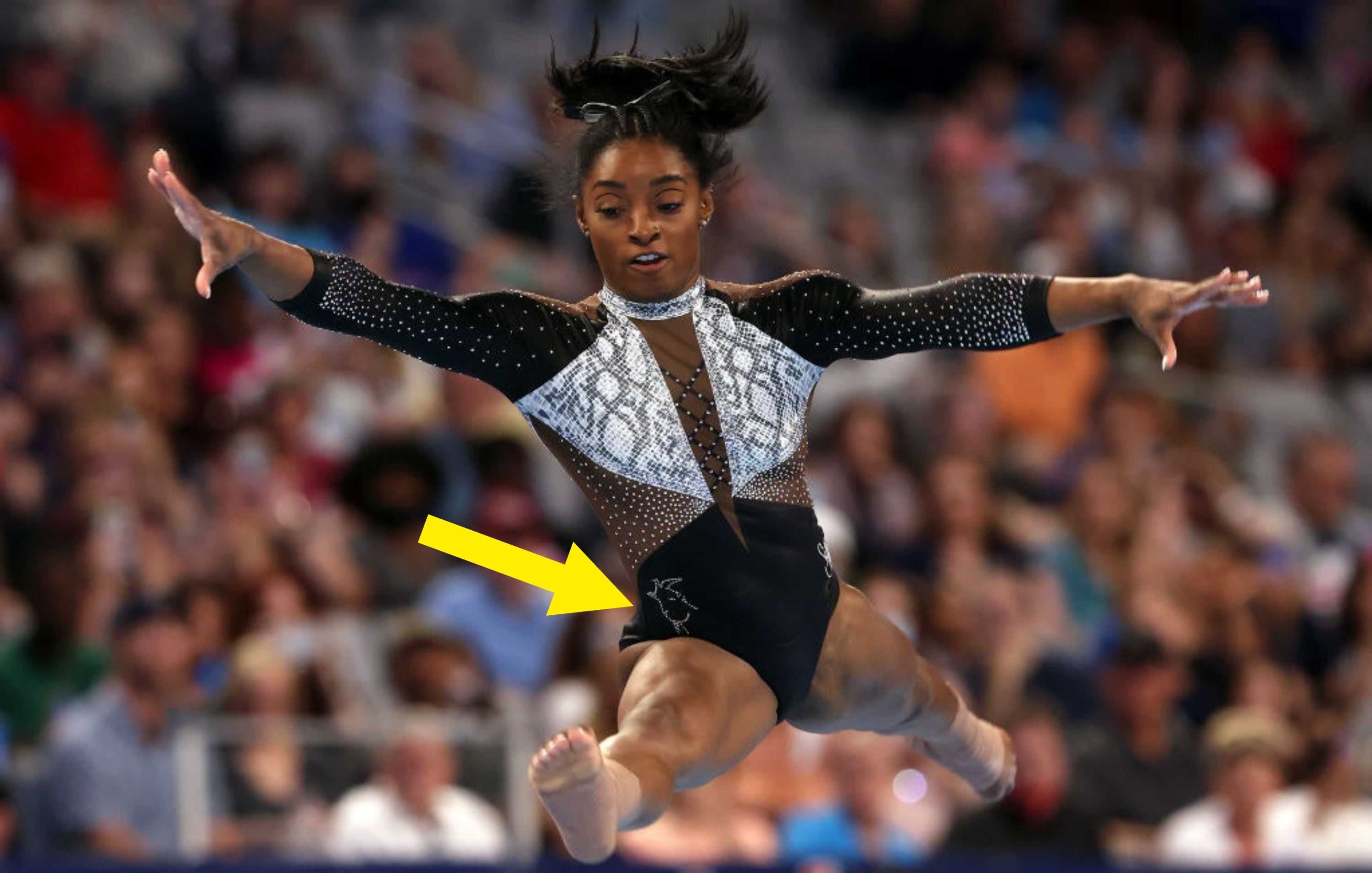 Simone Biles Vault Goat Simone Biles Vault 2015 World Championships