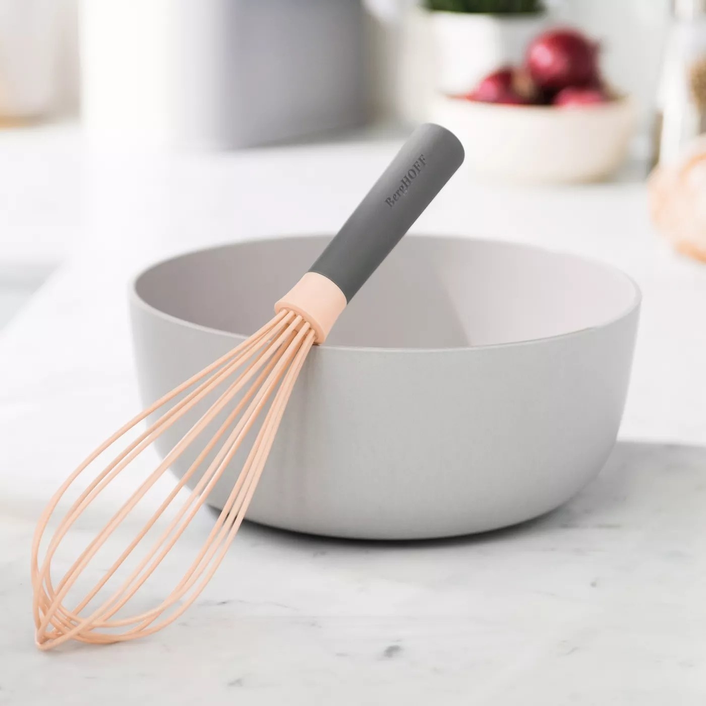 The pink and gray whisk