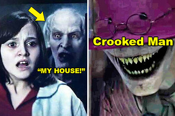 The "my house" scene or the crooked man