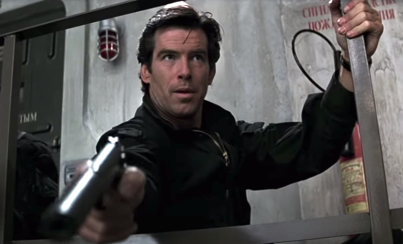 Pierce Brosnan as James Bond in &quot;GoldenEye&quot;