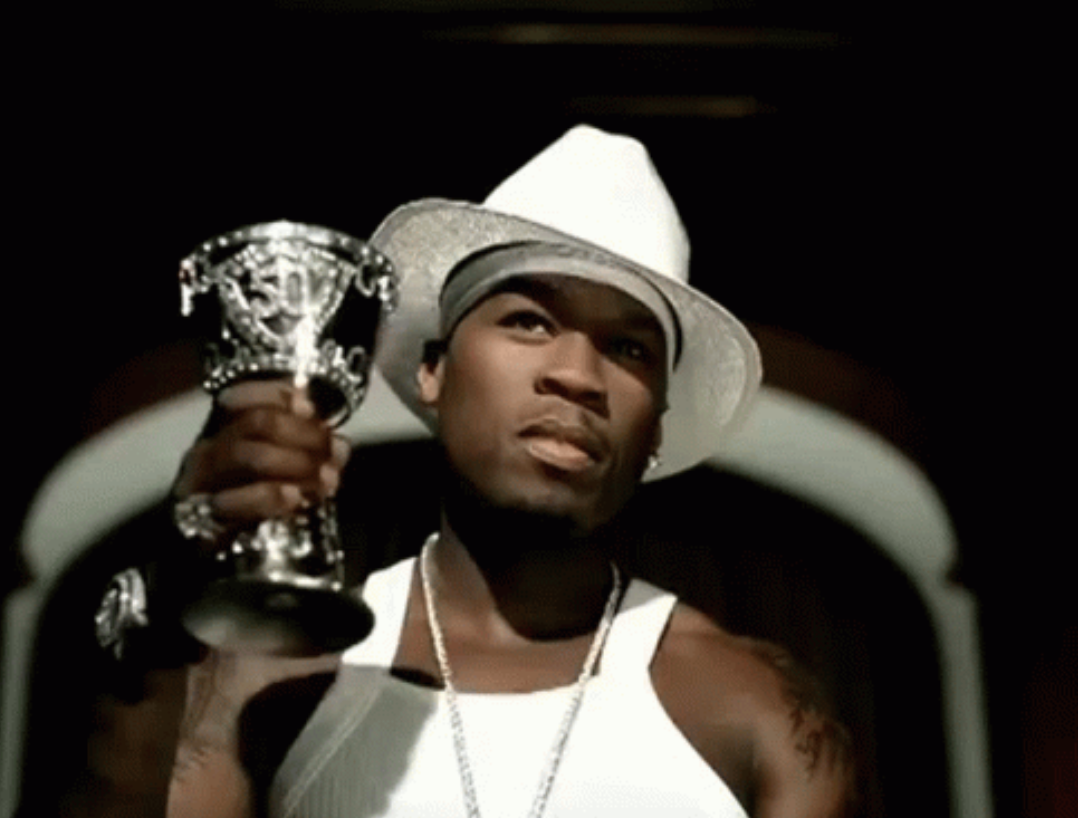 50 Cent in his &quot;P.I.M.P.&quot; music video