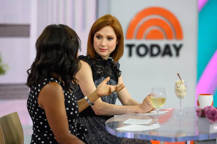 Ellie Kemper in conversation with Shienelle Jones on NBC's "TODAY"