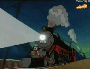 ghost train on Hey Arnold
