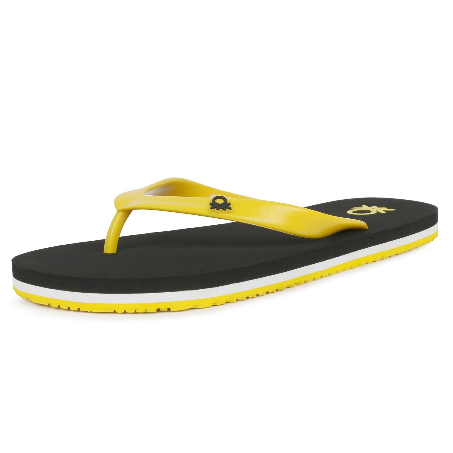 Buy United Colors of Benetton Men Flip Flops Aqua/Black Slippers-6 UK/India  (40 EU) (19P8CFFPM204I) at Amazon.in