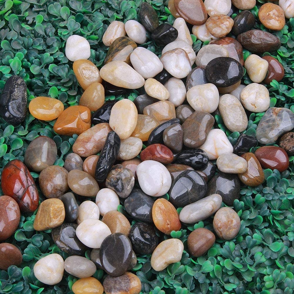 The multicolored pebbles
