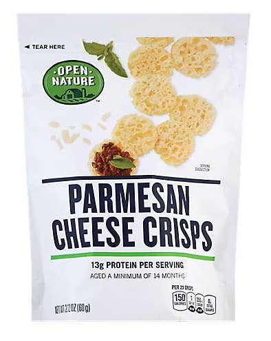 A bag of cheese crisps