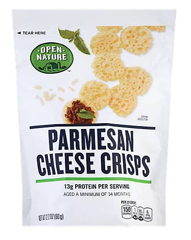 A bag of cheese crisps