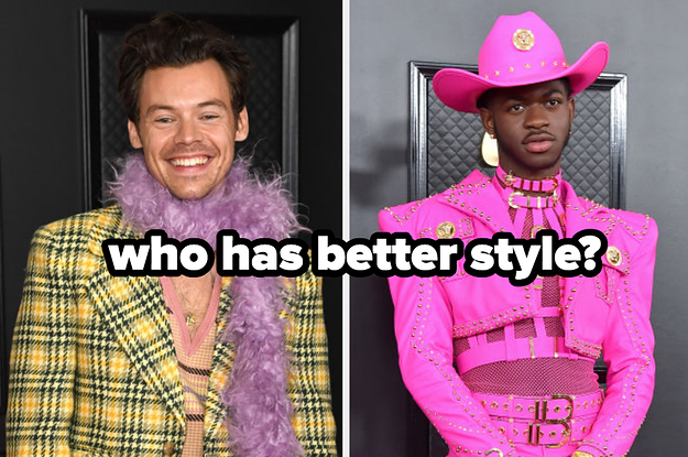 Does Harry Styles have better style or Lil Nas X?