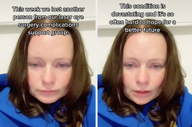 Survivors Of Laser Eye Surgery Complications Are Using TikTok To Help Get Each Other Through Their Physical And Emotional Pain - BuzzFeed