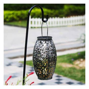 The lantern can be hung from any surface 