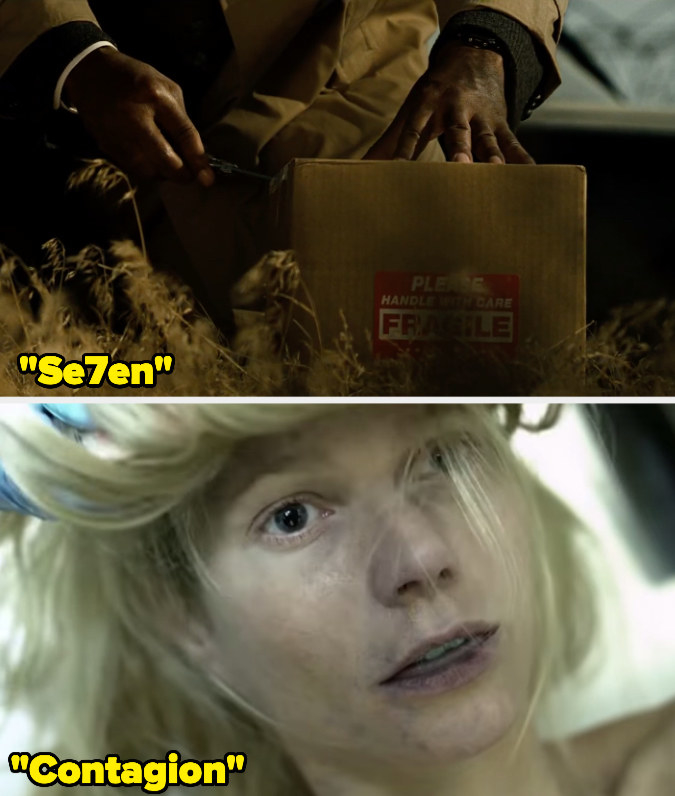 A cardboard box in &quot;Se7en&quot; and Gwyneth Paltrow&#x27;s severed head in &quot;Contagion&quot; 