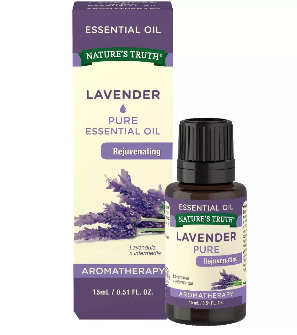 the lavender essential oil 