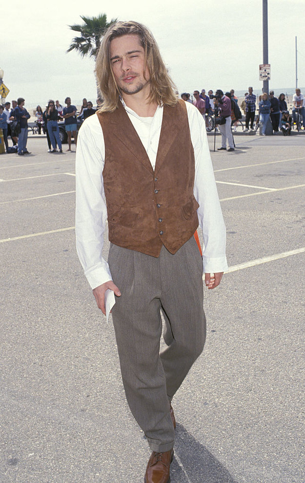 Brad Pitt's Throwback Outfit Poll: Do They Hold Up?