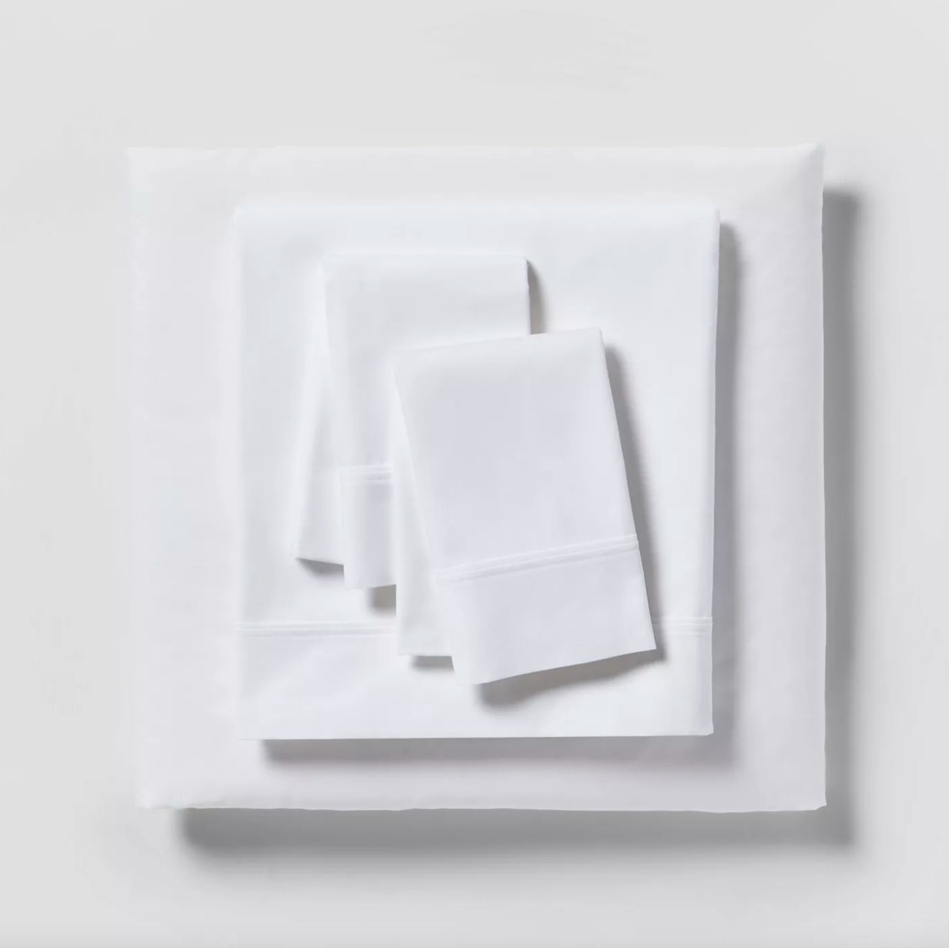 The 300-thread count sheets in white