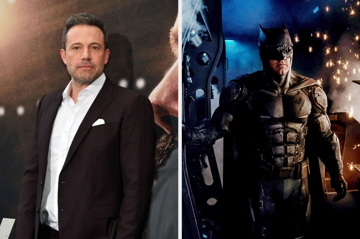Ben Affleck on the red carpet and as batman