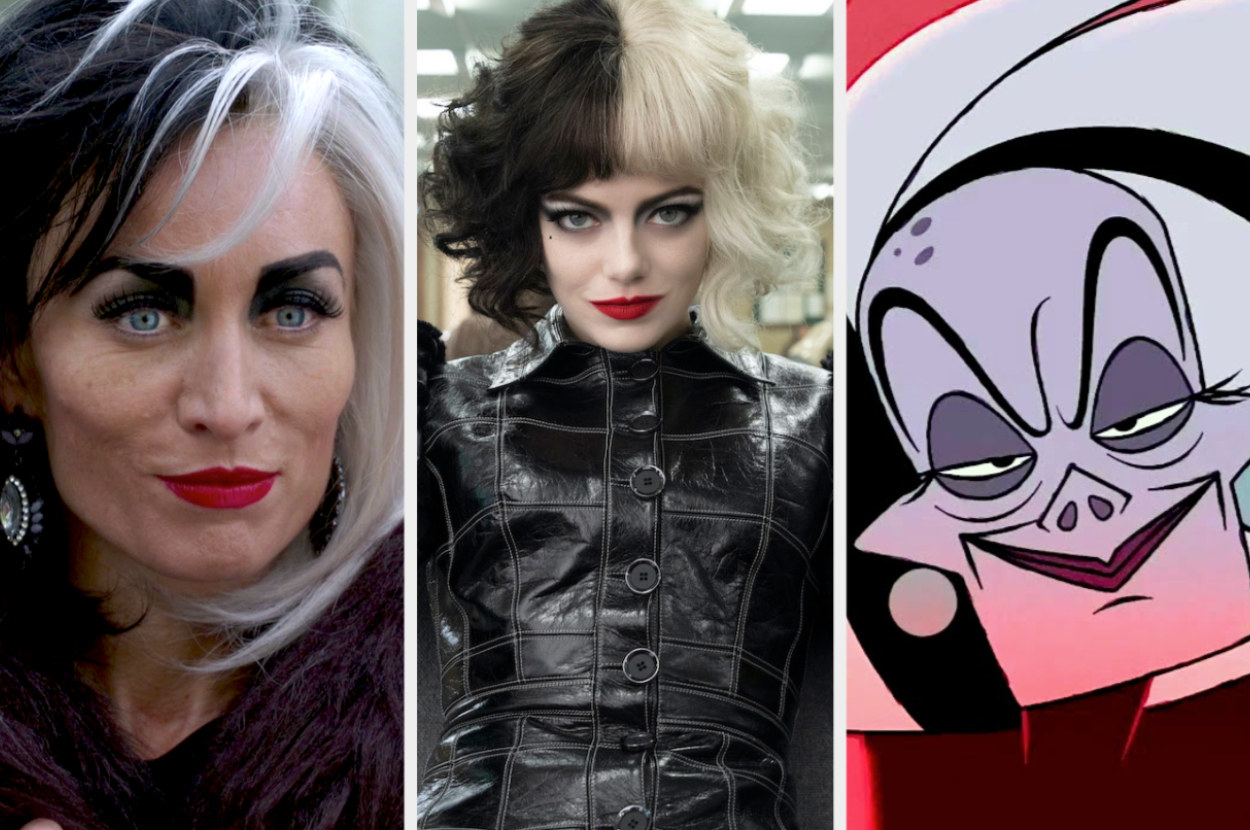 Cruella costumes - story behind Emma Stone & Emma Thompson's outfits