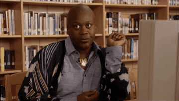 Titus Andromedon blinks his eyelashes incredibly fast before turning back to his computer monitor.