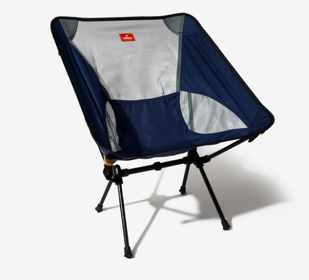 Collapsable canvas chair 