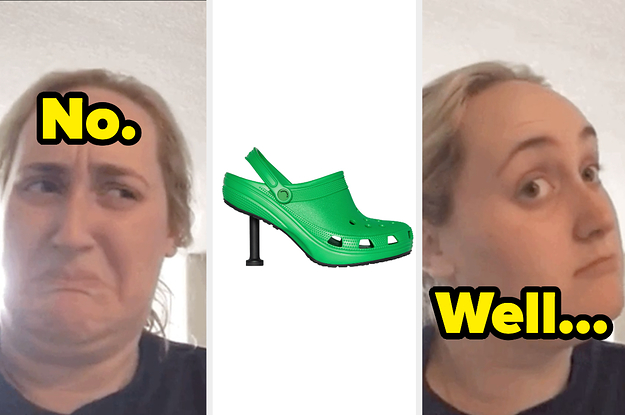 Balenciaga Teamed Up With Crocs To Make Stilettos, And People Won't Stop Making Jokes