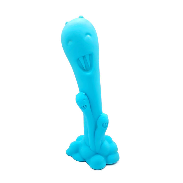 Light blue fantasy dildo