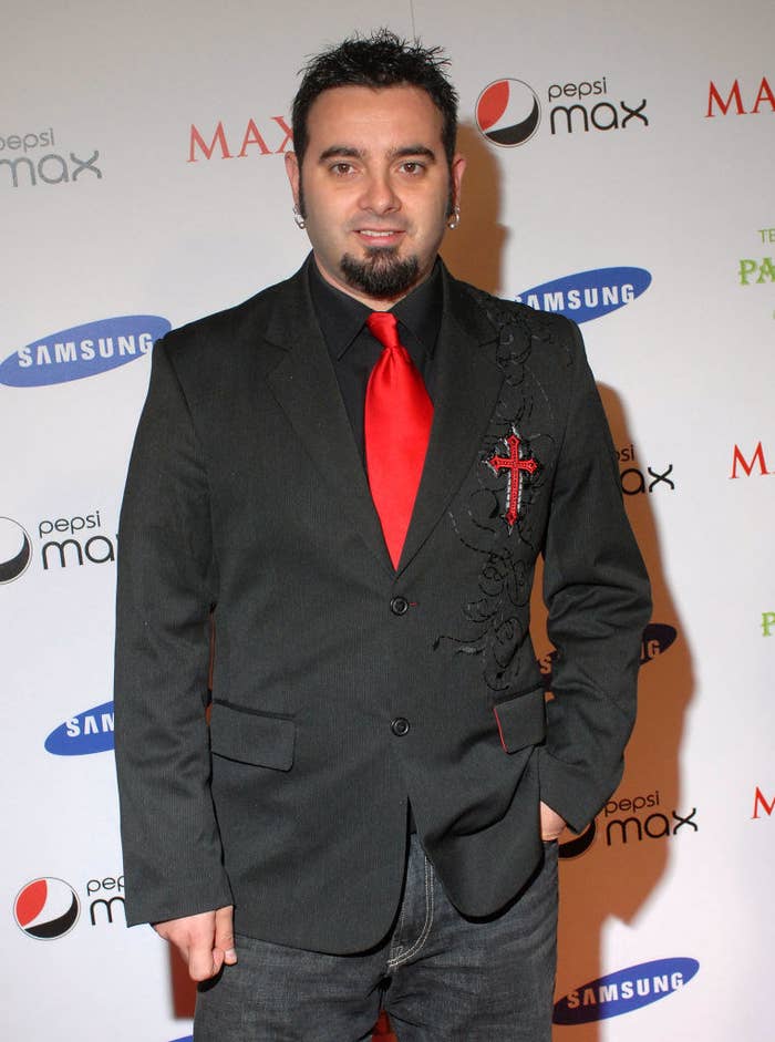 Chris Kirkpatrick arrives for the Maxim Magazine Super Bowl XLIII party