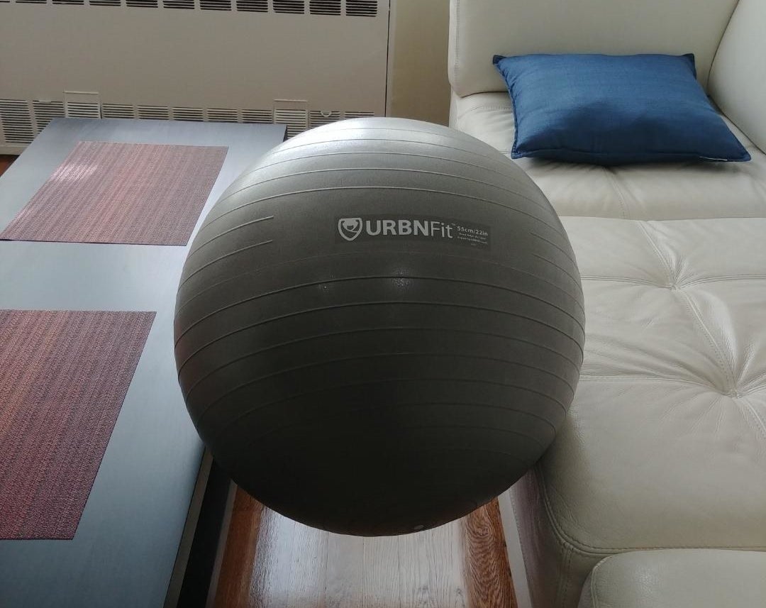 Review photo of the silver stability ball
