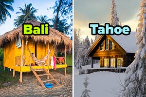Two buildings labeled "Bali" and "Tahoe"