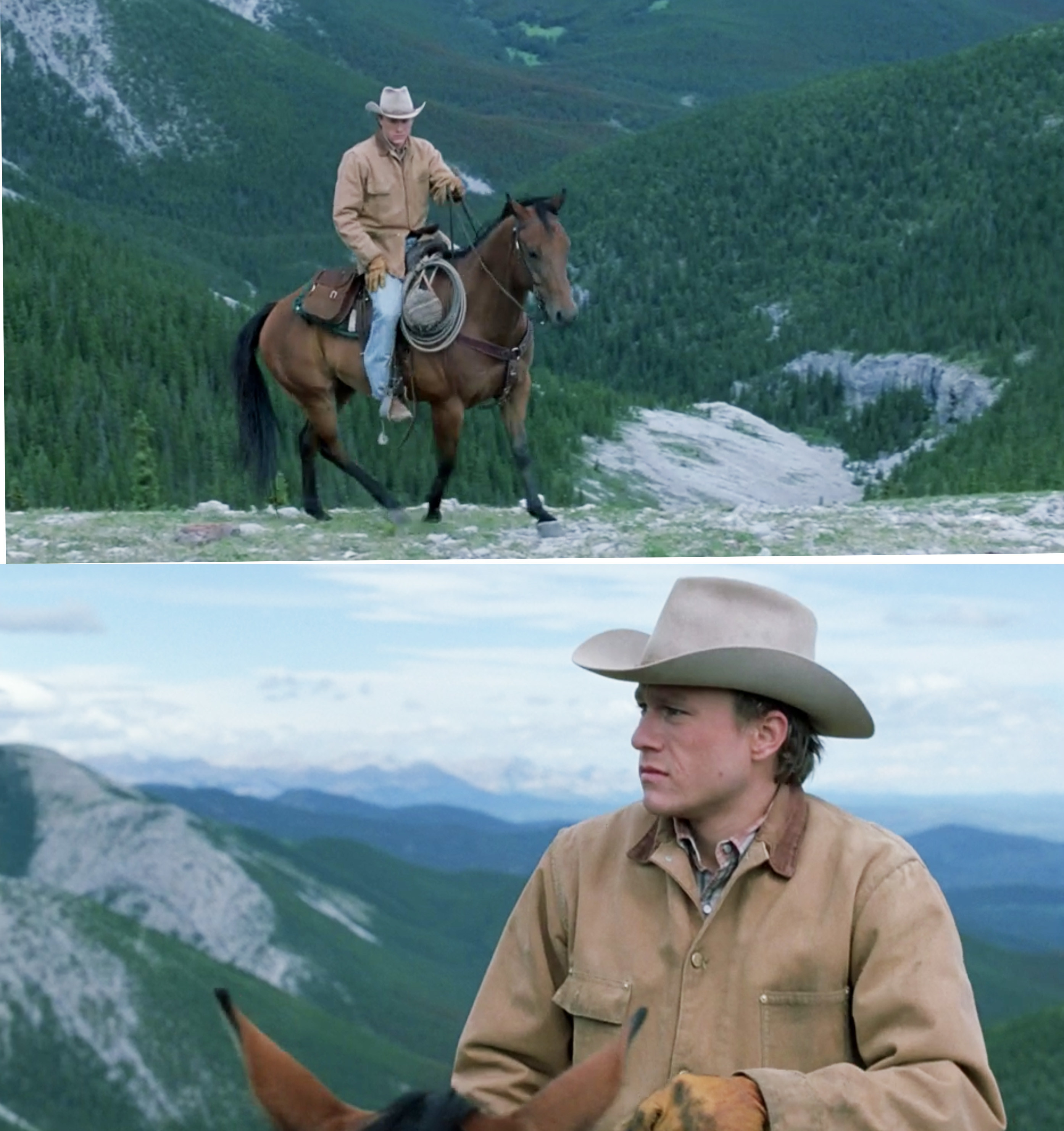 Ennis riding his horse