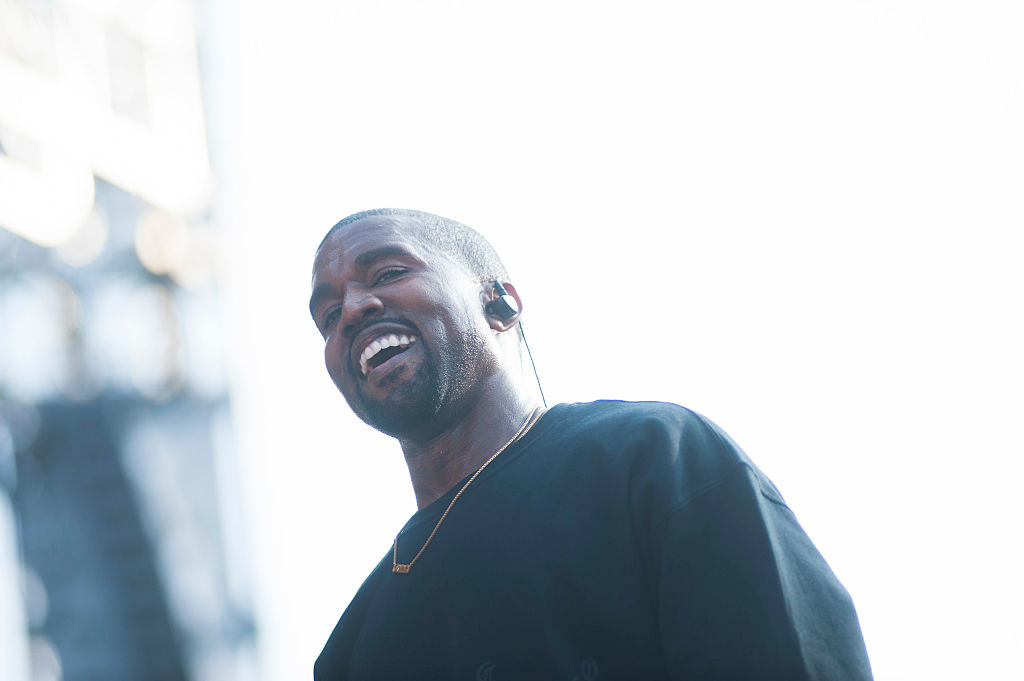 Kanye at the Magnificent Coloring Day Festival in Chicago