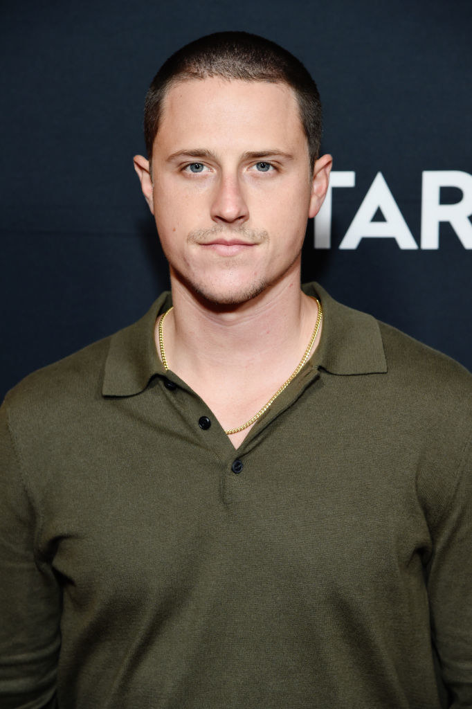 Shane Harper on a red carpet