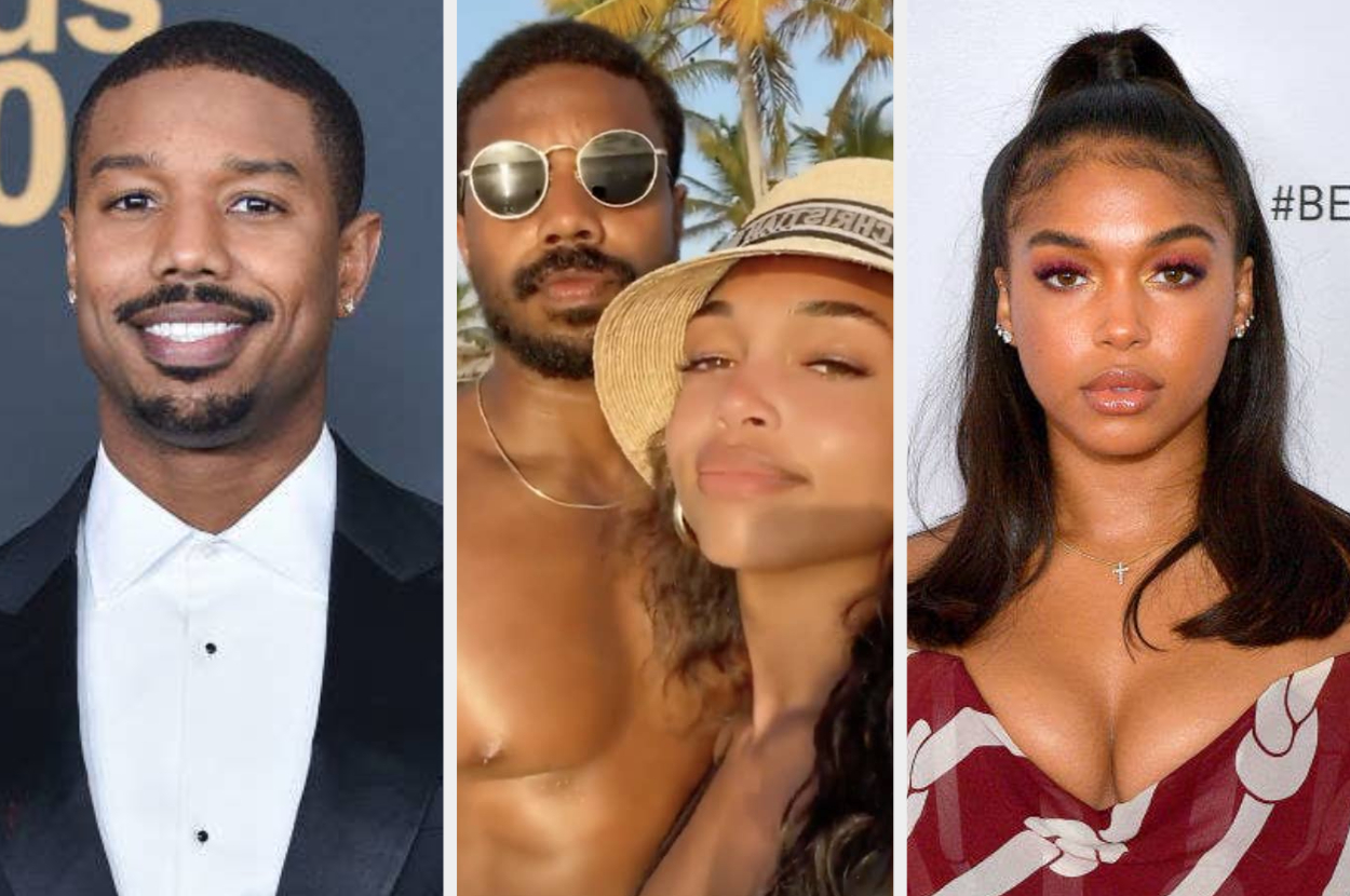 Lori Harvey and Michael B. Jordan Spotted Holding Hands After Lunch Date at  Nobu: Michael B. Jordan Wears Saint Laurent Allover Print Shirt and Issey  Miyake Green Plisse Shorts With Lori Harvey