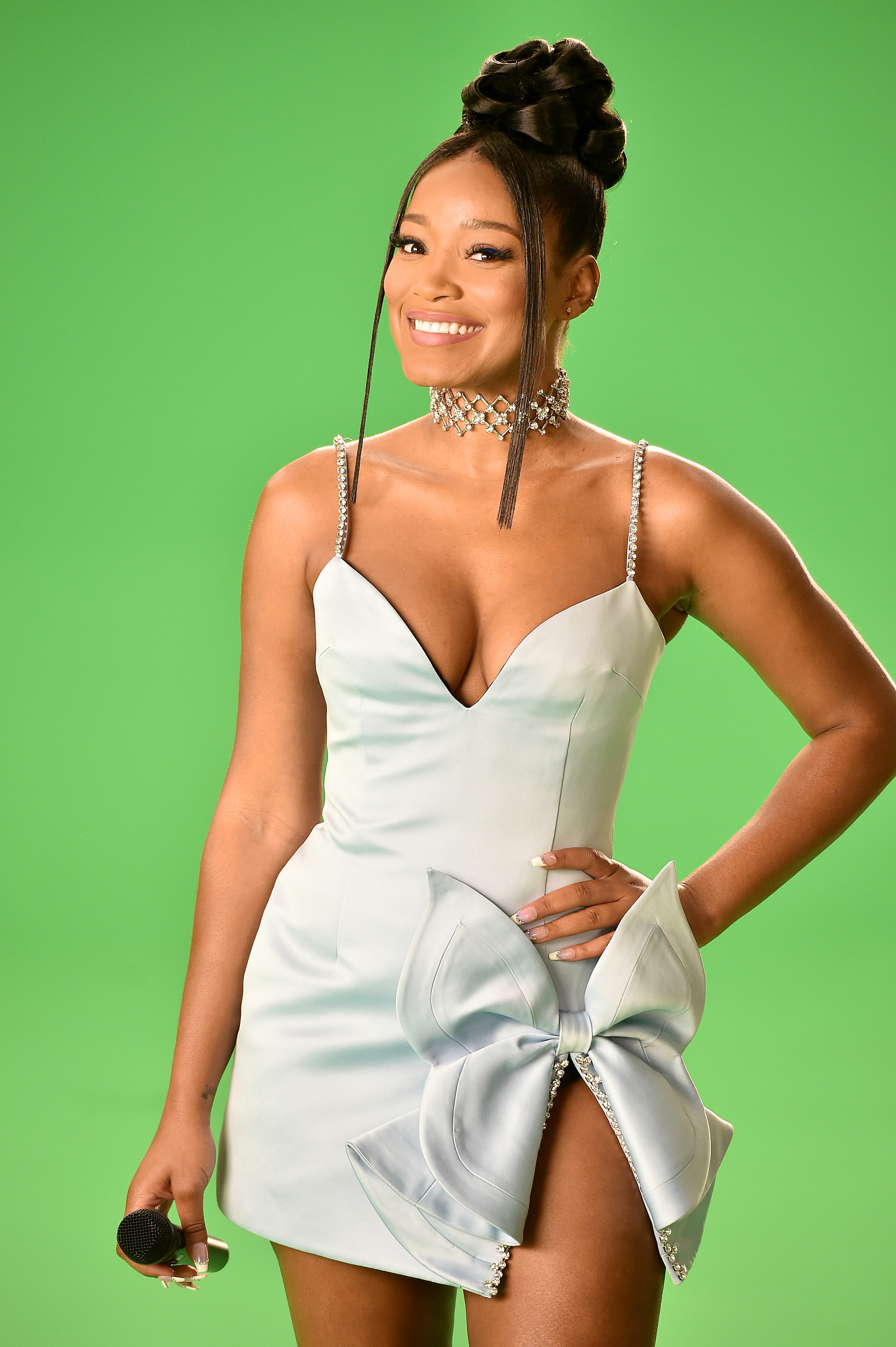 Keke Palmer attends the 2020 MTV Video Music Awards, broadcast on Sunday, August 30, 2020 in New York City